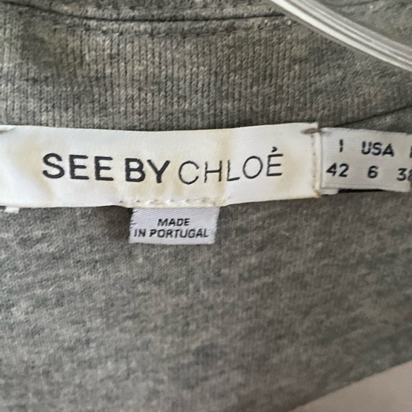 SEE BY CHLOE EASY CROPPED BLAZER light heathered grey - Picture 2 of 10